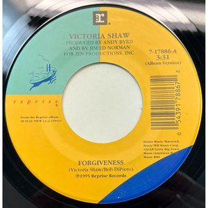 Victoria Shaw Forgiveness / Bring My Baby Home 45 Country Reprise 7-17886